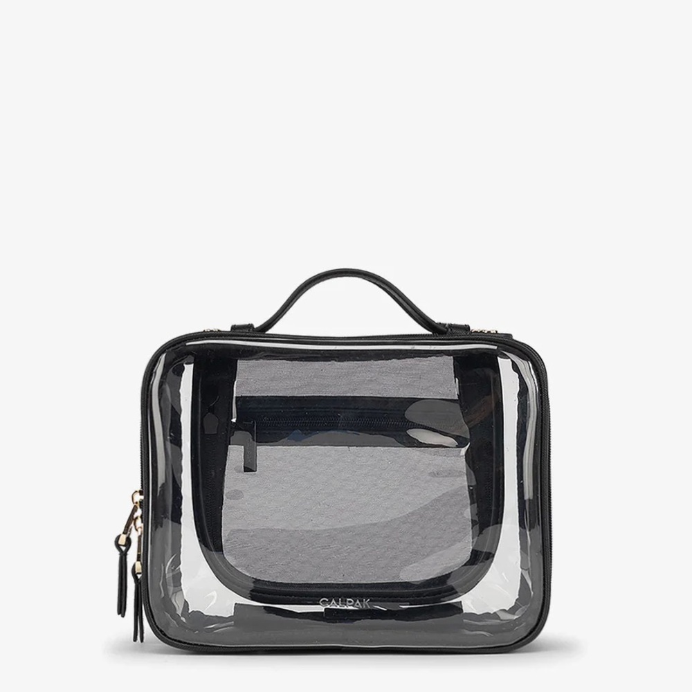 Calpak Black Cosmetic Bag Medium